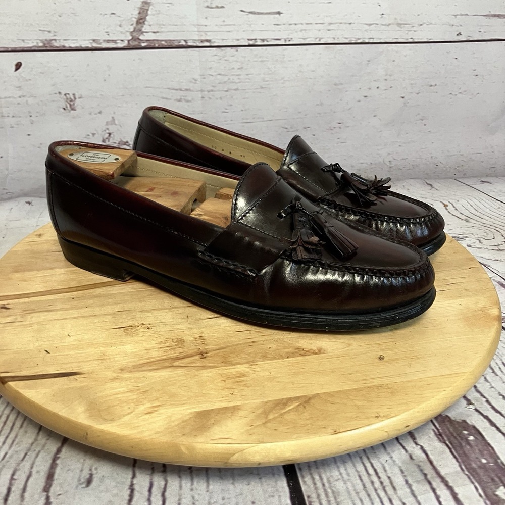 Cole Haan Mens Sz 10 D Oxblood Red Tassel Oxford 03507 x K06 Office